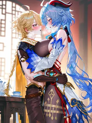 [神奇牛子] 尝到旅行者禁果后的甘雨变得一发不可收拾_1_p043