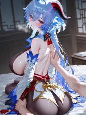 [神奇牛子] 尝到旅行者禁果后的甘雨变得一发不可收拾_1_p051