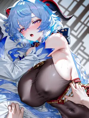 [神奇牛子] 尝到旅行者禁果后的甘雨变得一发不可收拾_1_p076