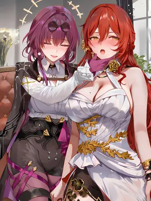 [神奇牛子]卡芙卡&姬子-Kafka&Himeko [AI Generated]_01_203