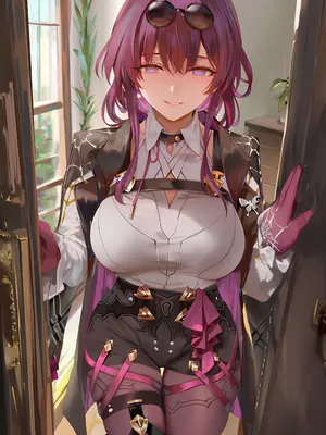 [神奇牛子]卡芙卡&姬子-Kafka&Himeko [AI Generated]_01_200