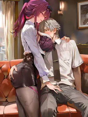 [神奇牛子]卡芙卡&姬子-Kafka&Himeko [AI Generated]_01_019