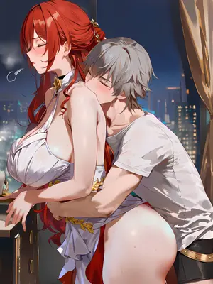 [神奇牛子]卡芙卡&姬子-Kafka&Himeko [AI Generated]_01_125