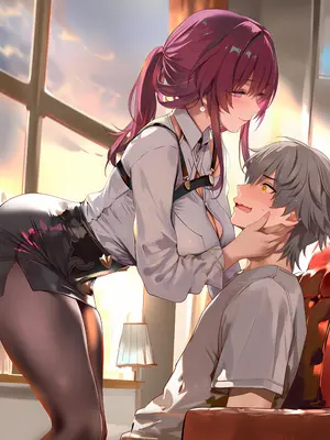 [神奇牛子]卡芙卡&姬子-Kafka&Himeko [AI Generated]_01_012