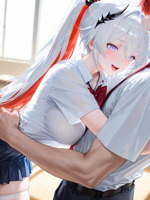 [神奇牛子]Vita-330P课后禁忌补习 Forbidden After-School Tutoring 禁断の放課後補習 [AI Generated]_006_8