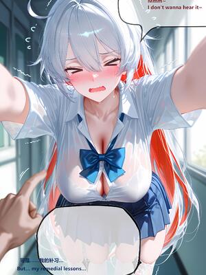 [神奇牛子]Vita-330P课后禁忌补习 Forbidden After-School Tutoring 禁断の放課後補習 [AI Generated]_322_300