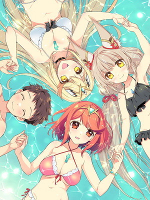 [わつき屋 (わつきるみ、結城成)] RE：COLORS!#05 彼女が水着にきがえたら楽園にいちばん近い島!？ (ゼノブレイド2、ゼノブレイド3) [甜族星人x我不看本子汉化] [DL版]_44_yyao