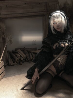 蠢沫沫 -&nbsp;&nbsp;尼尔纪元 黑花嫁_10