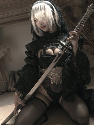 蠢沫沫 -&nbsp;&nbsp;尼尔纪元 黑花嫁_11