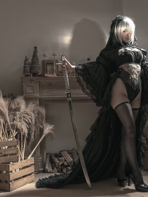 蠢沫沫 -&nbsp;&nbsp;尼尔纪元 黑花嫁_14