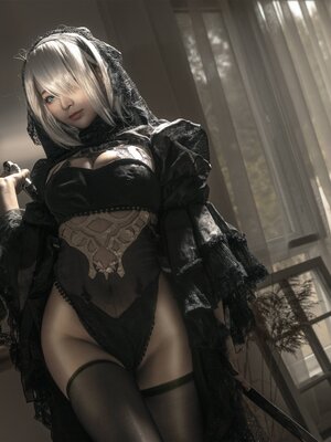 蠢沫沫 -&nbsp;&nbsp;尼尔纪元 黑花嫁_18