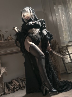 蠢沫沫 -&nbsp;&nbsp;尼尔纪元 黑花嫁_19