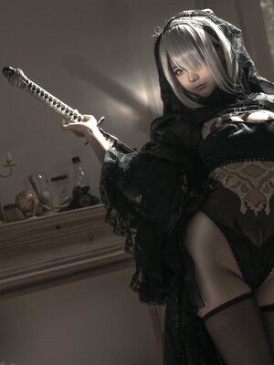 蠢沫沫 -&nbsp;&nbsp;尼尔纪元 黑花嫁_20