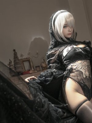 蠢沫沫 -&nbsp;&nbsp;尼尔纪元 黑花嫁_4