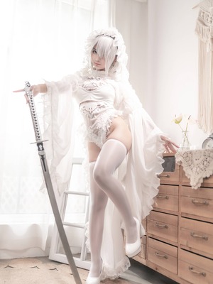 蠢沫沫 -&nbsp;&nbsp;尼尔纪元 白花嫁_5