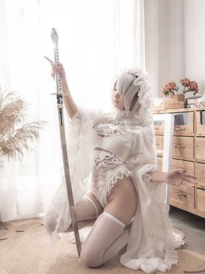 蠢沫沫 -&nbsp;&nbsp;尼尔纪元 白花嫁_12