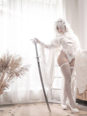 蠢沫沫 -&nbsp;&nbsp;尼尔纪元 白花嫁_1