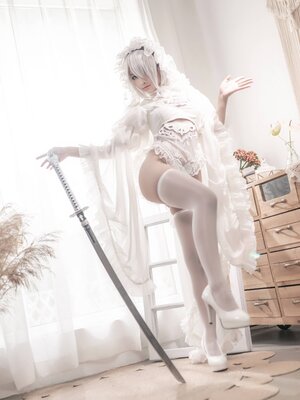 蠢沫沫 -&nbsp;&nbsp;尼尔纪元 白花嫁_2