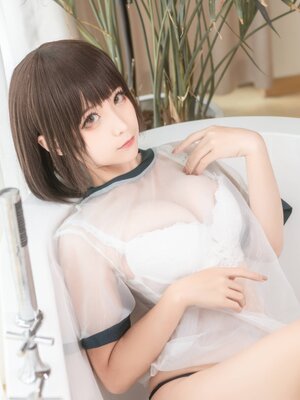 蠢沫沫 - 透明体操服_008