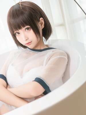 蠢沫沫 - 透明体操服_009