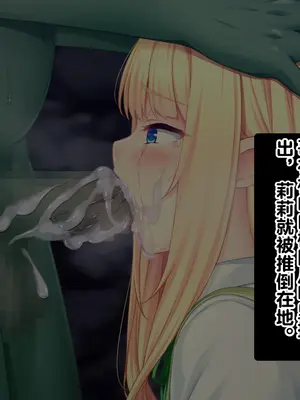 [スタジオ山ロマン (cccpo)] ゴブリンの孕み袋～さらわれたエルフの少女の飼育記録～ [中国翻訳]_035_aaiv