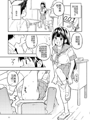 [みら国 (やすみみらきち)] 1ヶ月妊娠しなければ男に戻れる話(2) [中国翻訳] [DL版]_10