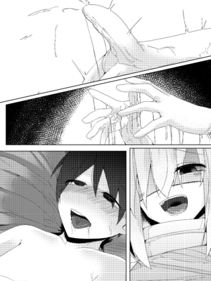 [こゆめ庵 (かざかみすだれ)] 家事用アンドロイドが派遣先のショタ君を超絶手コキで調教する話_38_cuur