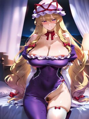 (Flowersbeautiful) 5a22.八雲紫 BBC 東方Project【344p】[AI Generated]_124_5a22._BBC_Project344p_124