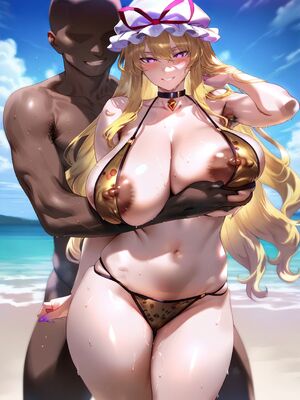 (Flowersbeautiful) 5a22.八雲紫 BBC 東方Project【344p】[AI Generated]_185_5a22._BBC_Project344p_185