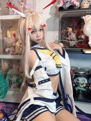 白栎Shirly - 碧蓝航线 绫波_008_lkdh