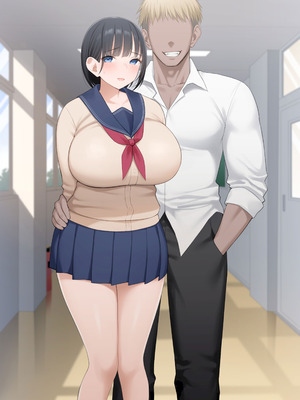 [なのはなジャム (よる)] 学校を牛耳るカーストトップ不良男のおっとり巨乳彼女を寝取って復讐する話_344_esmb