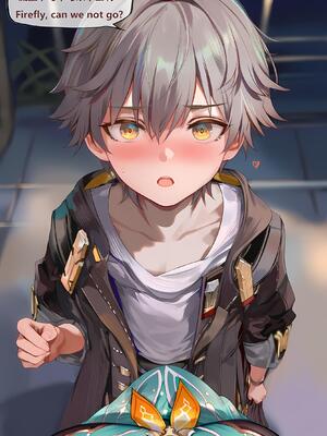 [神奇牛子] 击破队大姐姐们的茶会 Break Effect Teaparty [AI GENERATED]