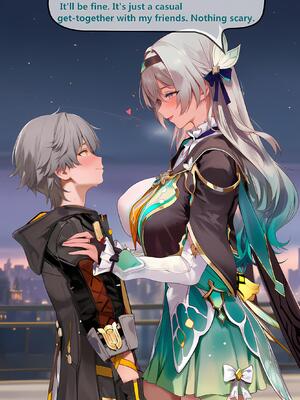 [神奇牛子] 击破队大姐姐们的茶会 Break Effect Teaparty [AI GENERATED]_003_003