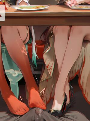 [神奇牛子] 击破队大姐姐们的茶会 Break Effect Teaparty [AI GENERATED]_033_033