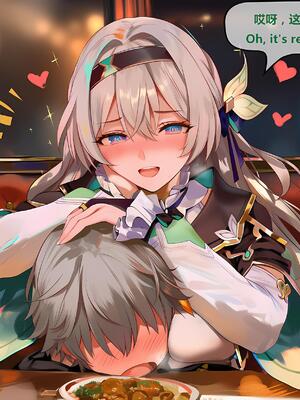 [神奇牛子] 击破队大姐姐们的茶会 Break Effect Teaparty [AI GENERATED]_035_035