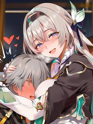 [神奇牛子] 击破队大姐姐们的茶会 Break Effect Teaparty [AI GENERATED]_039_039