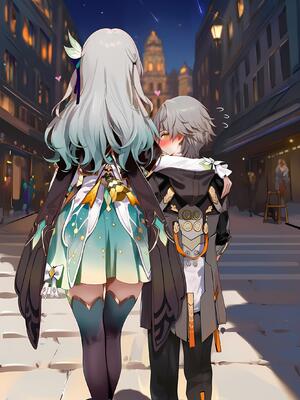 [神奇牛子] 击破队大姐姐们的茶会 Break Effect Teaparty [AI GENERATED]_055_055