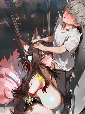 [神奇牛子] 击破队大姐姐们的茶会 Break Effect Teaparty [AI GENERATED]_158_158