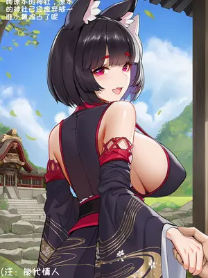 [AI小松鸟]重樱神社的一日❤️与山城老婆共游的浪漫之日❤️[Ai Generated]_014_139959653_13