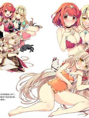 [わつき屋 (わつきるみ、結城成)] RE：COLORS!#06 キラキラkawaii! ブレイド大集合♪ (ゼノブレイドシリーズ) [DL版] [甜族星人x我不看本子汉化]_60_sgfp