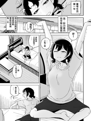 [シチョウカクシツ (はがー)] オナニー依存自堕落女子は少年のオナニーを覗き見する。 [小盒醬漢化]_04_vgkl