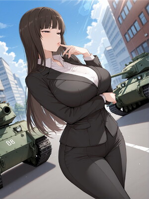 [namena-me]西住しほ Shiho Nishizumi[AI Generated]_004_Shiho_4