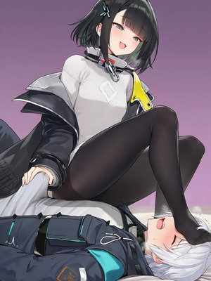 [贱兔] 可怜的博士只能沦为雌小鬼女管的足下玩物~ [AI Generated]_00005