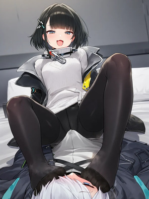 [贱兔] 可怜的博士只能沦为雌小鬼女管的足下玩物~ [AI Generated]_00007