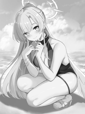 [紺色果実 (紺菓)] ナギサとラブティータイム (ブルーアーカイブ) [DL版]_102_qjou