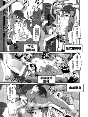 [HARD DROP (神ﾉ裂)] 筋肉突きっきり トレーニング (POWERFUL BOYZ) [悬赏大厅×真不可视汉化组] [DL版]_3_fulb