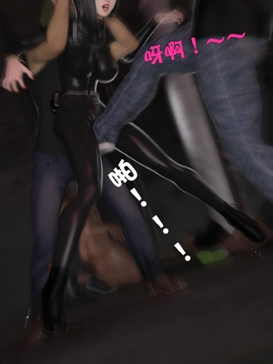 [小飞鼠]黑丝女警队06_150