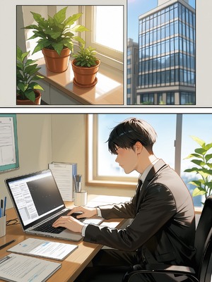 [Aurora_S2]#坎特蕾拉 新作『NTR』カンタレラの職場生活 -終章- PART 1 - Aurora_S2的漫画 #漫画 #鳴潮 #鸣潮 - pixiv_0089