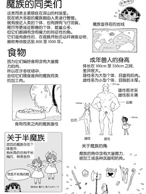 [飯食って寝る。 (あたげ)] 魔族のメス牧場の動くお肉のひみつ ～家畜って便利で面白い～ [中国翻訳] [DL版]_06_ejcs