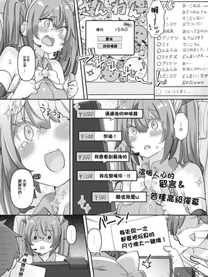 [クソユリ団地 (ジョンソン)] ミクちゃんはライブ配信中えっちな姿をさらしてしまったようです (VOCALOID)｜未來醬在LIVE直播中曬出了色情的模樣 [中国翻訳] [DL版]_06_acvt